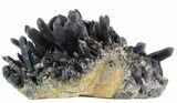 Epic Smoky Quartz Cluster WIth Calcite - Brazil #34734-3